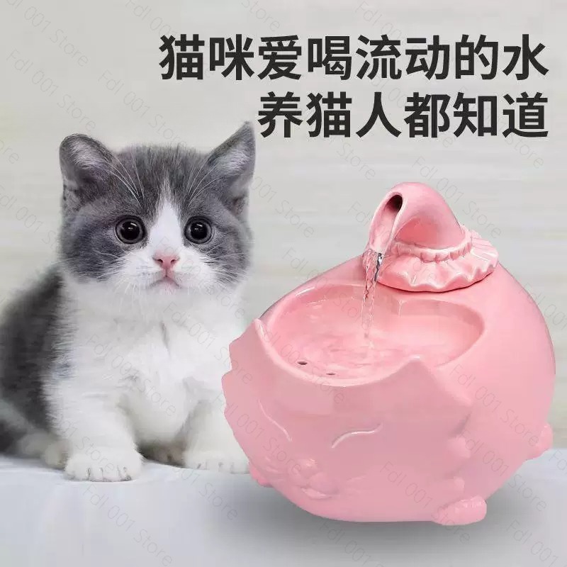 Pet Water Fountain - Bebedouro Multifuncional para Gatos, Fonte de
