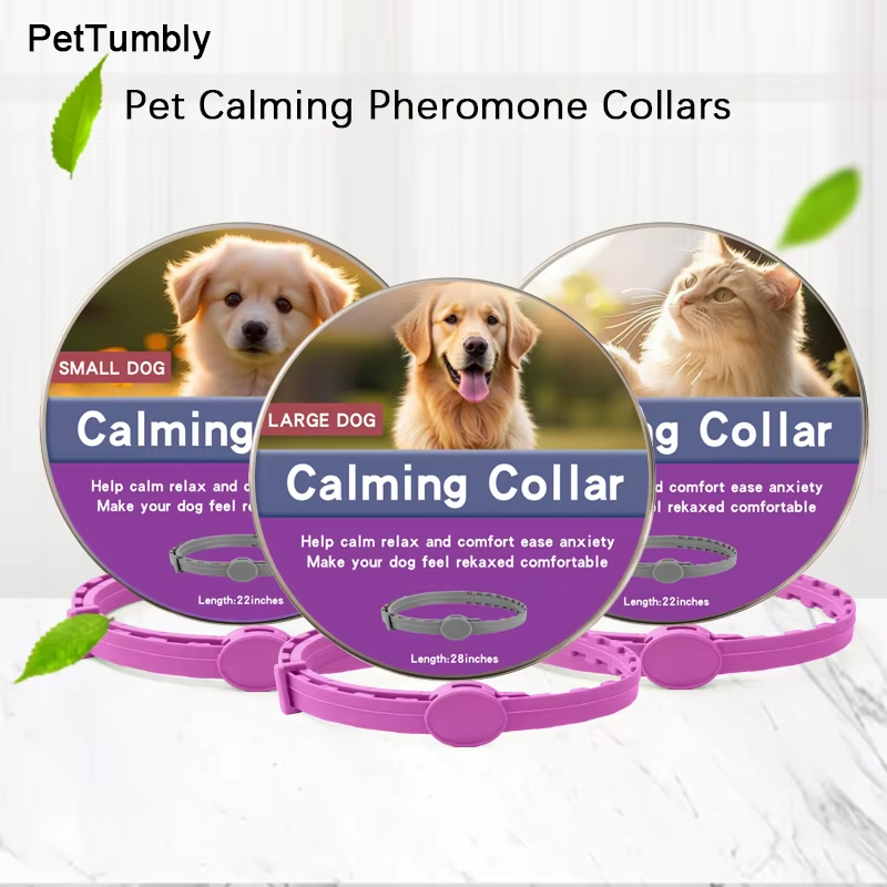 Dog Muzzle Silicone - 1/2 pc cão calmante feromônio coleiras