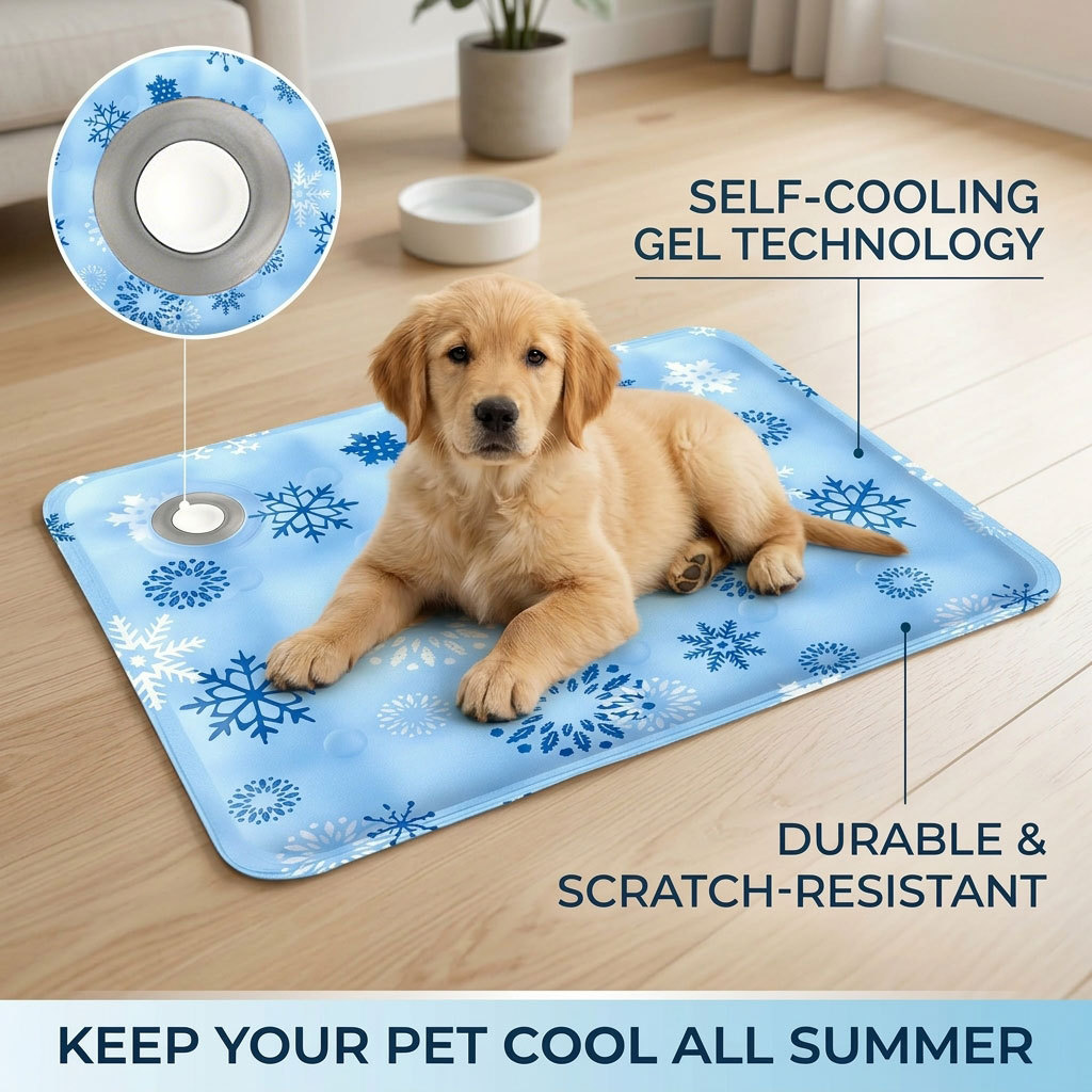 Pet Supplies App - Tapete Refrescante de Verão para Pets,