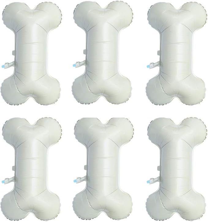 Pet Supplies App - 6pcs Balões de Forma de Osso