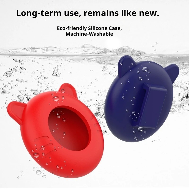 Para airtag gato colar titular - Dog Muzzle Silicone avaliação e preço