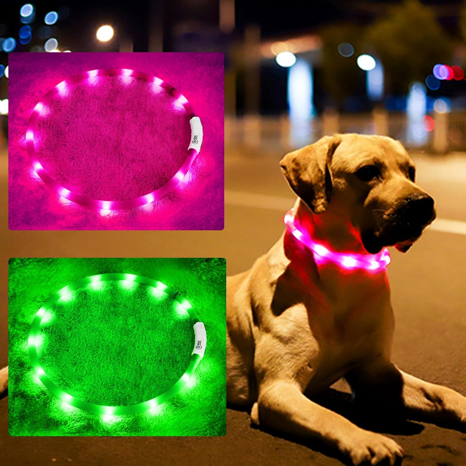 Coleira de cachorro LED de sil - Dog Muzzle Silicone avaliação e preço