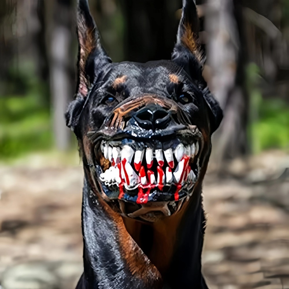 Máscara de Silicone Realista 3 - Dog Muzzle Silicone avaliação e preço