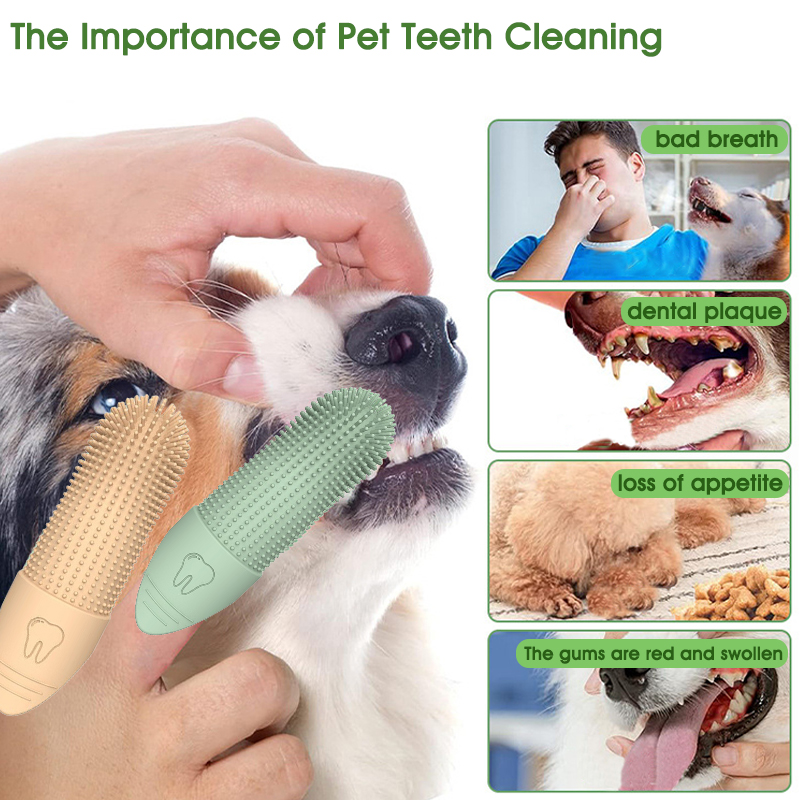 Conjunto de Escovas de Dente p - Dog Muzzle Silicone avaliação e preço