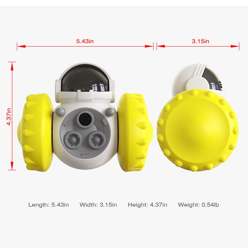 Novo Brinquedo Interativo para - Dog Treat Puzzle Toy avaliação e preço