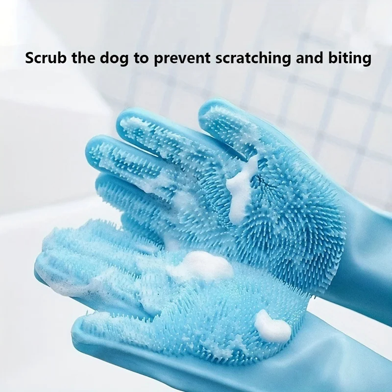 Luvas de Silicone Multifuncion - Pet Supplies App avaliação e preço