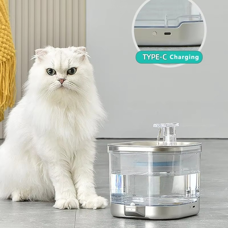 Fonte de Água Automática para  - Pet Water Fountain avaliação e preço