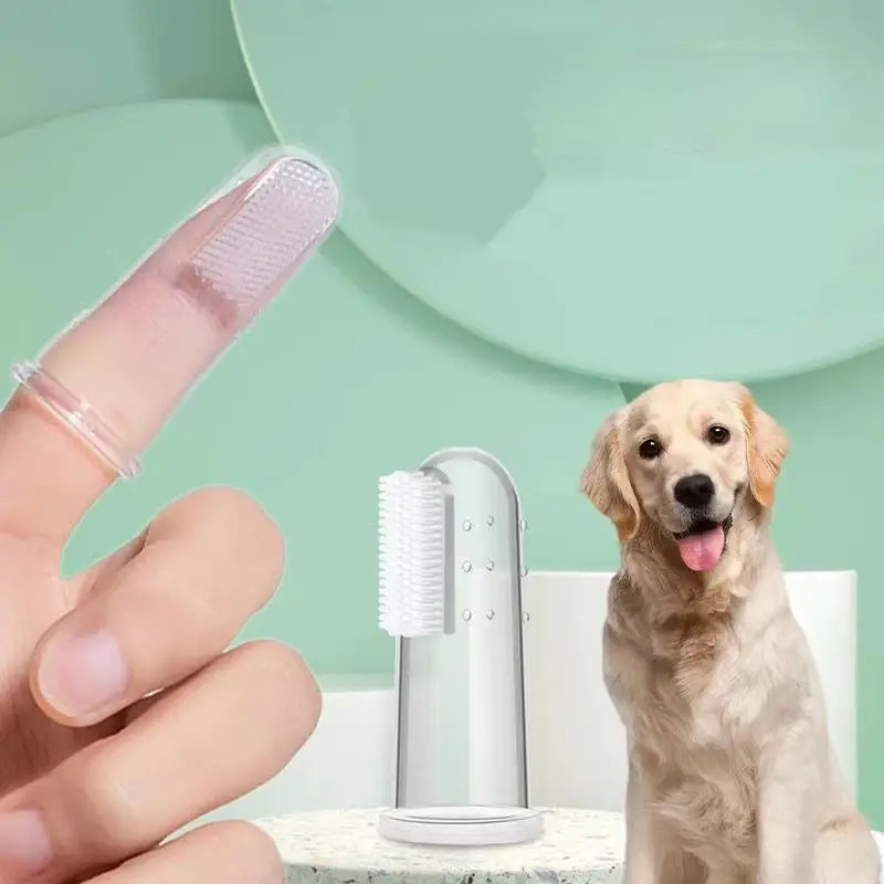 5 escovas de dentes para anima - Dog Muzzle Silicone avaliação e preço